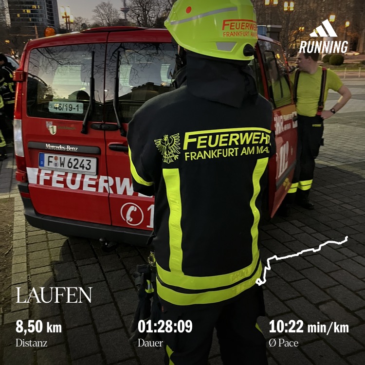 Lauf am 08.04.2025